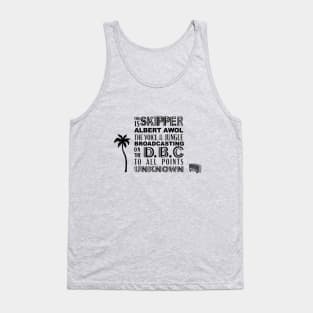 Jungle Cruise Broadcasting Radio Tank Top